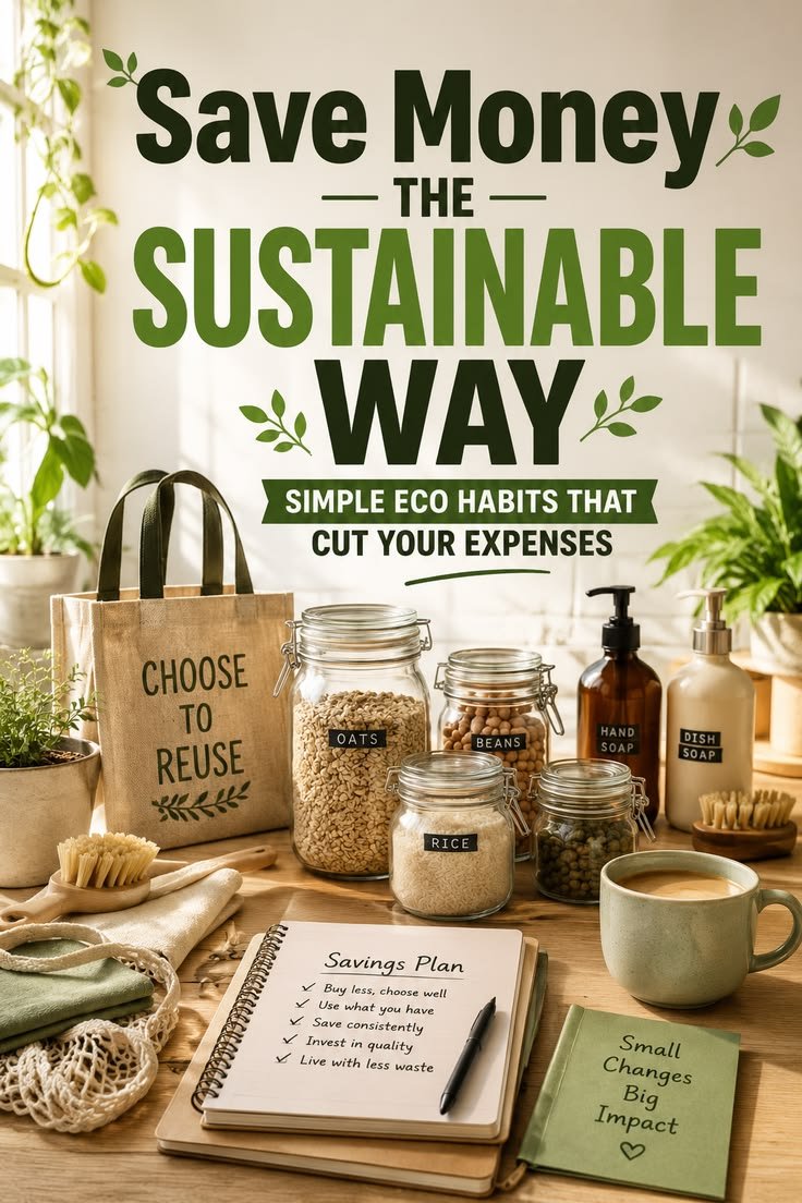 Eco-Friendly Habits That Can Also Save You Money