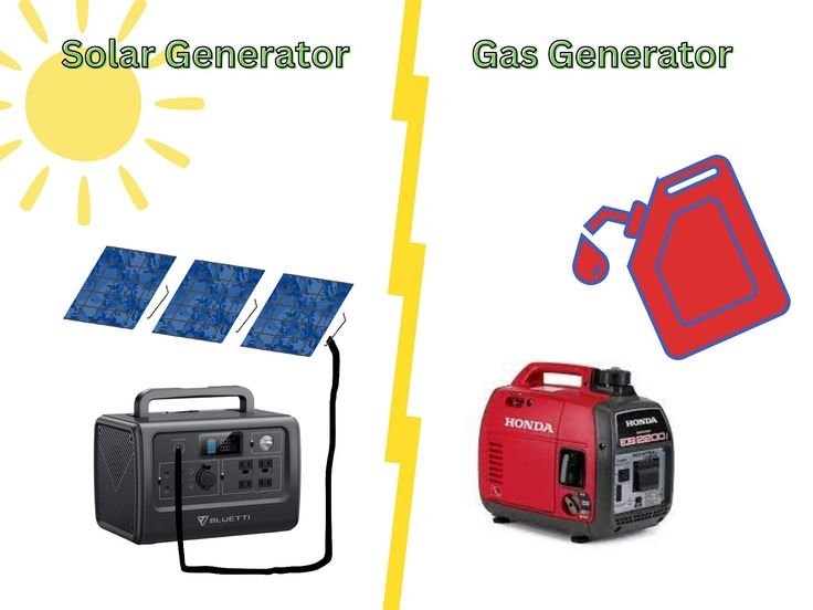 Solar Generator vs. Gas Generator: Which One Is Better?