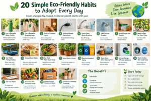 20 Simple Eco-Friendly Habits
