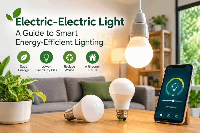 Electric Electric Light: A Guide to Smart Energy-Efficient Lighting