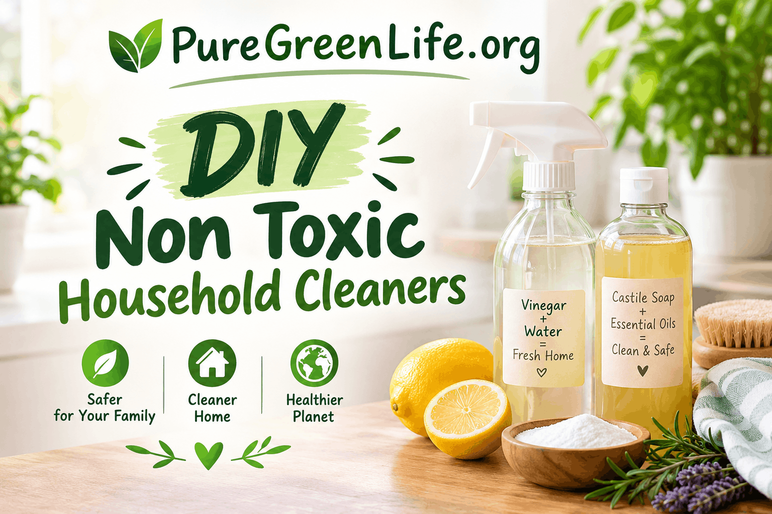 diy non toxic household cleaners