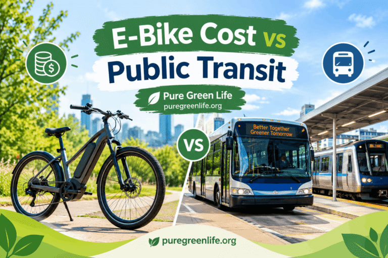 Are E-Bikes Cheaper to Run Than Public Transport?