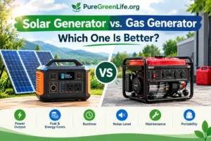 Solar Generator vs. Gas Generator:
