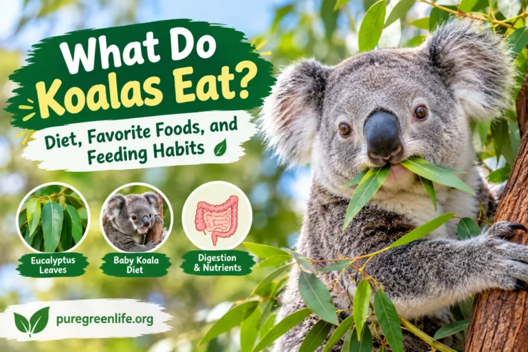 What Do Koalas Eat? Diet, Favorite Foods, and Feeding Habits