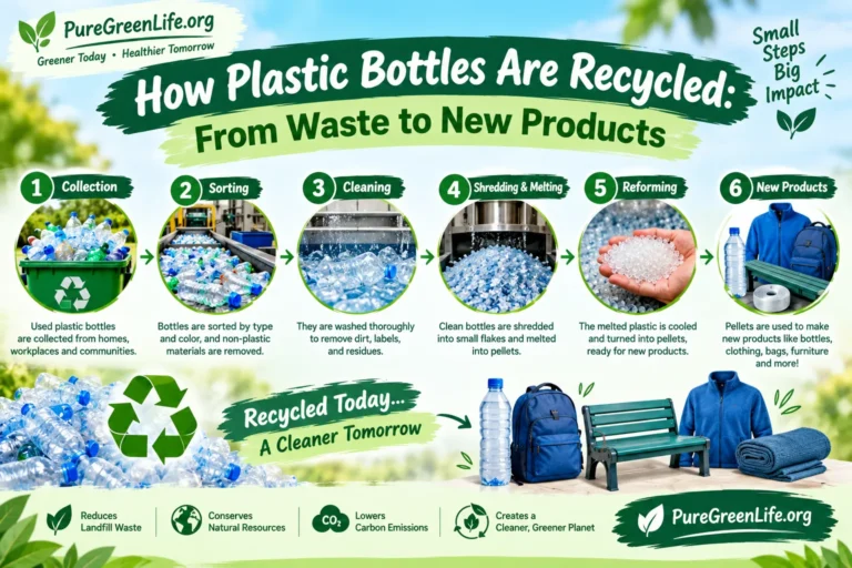 How Plastic Bottles Are Recycled: From Waste to New Products