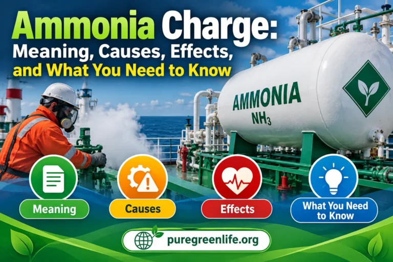 Ammonia Charge: Meaning, Causes, Effects, and What You Need to Know