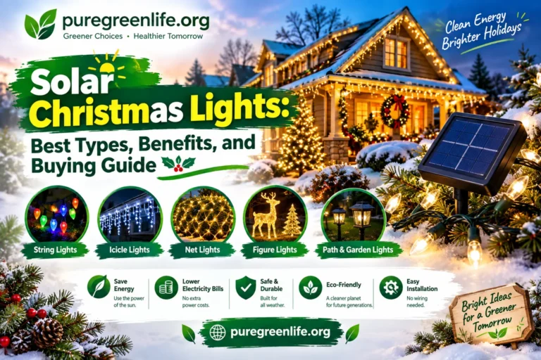 Solar Christmas Lights: Best Types, Benefits, and Buying Guide