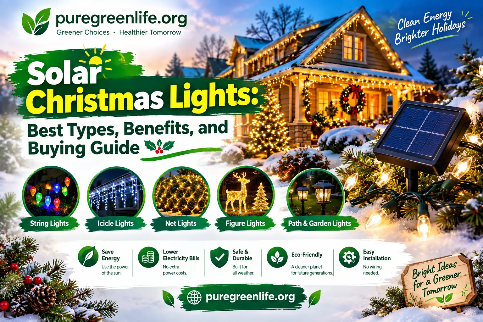 Solar Christmas Lights