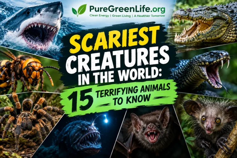Scariest Creatures in the World: 15 Terrifying Animals to Know in 2026