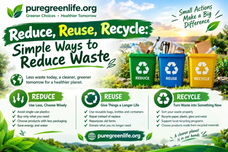 Reduce, Reuse, Recycle: The Simple 2026 Waste Habit That Could Save You Hundreds