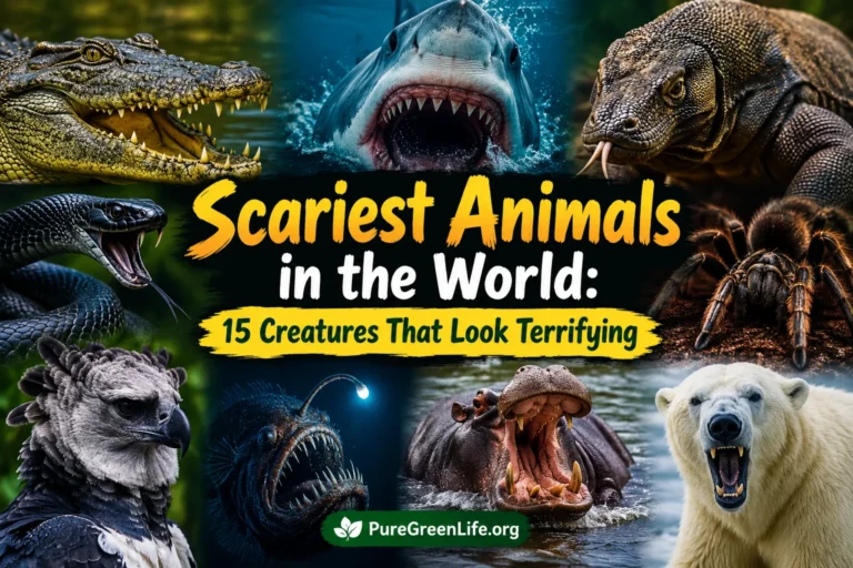 Scariest Animals in the World: 15 Creatures That Look Terrifying