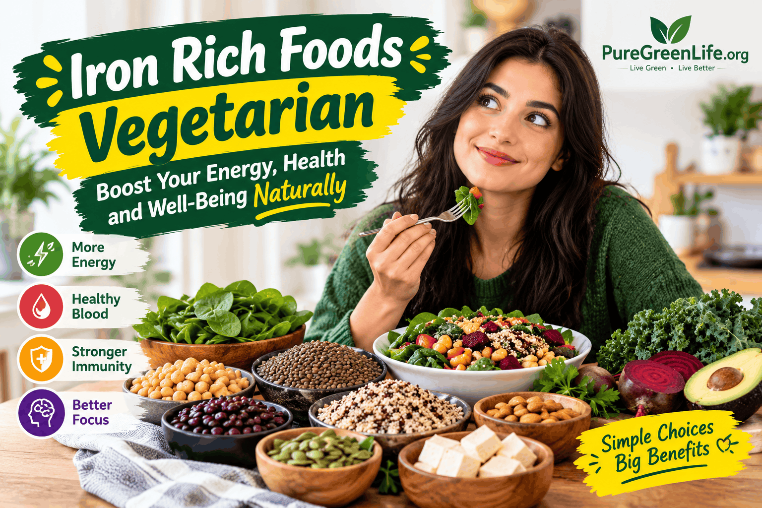iron rich foods vegetarian