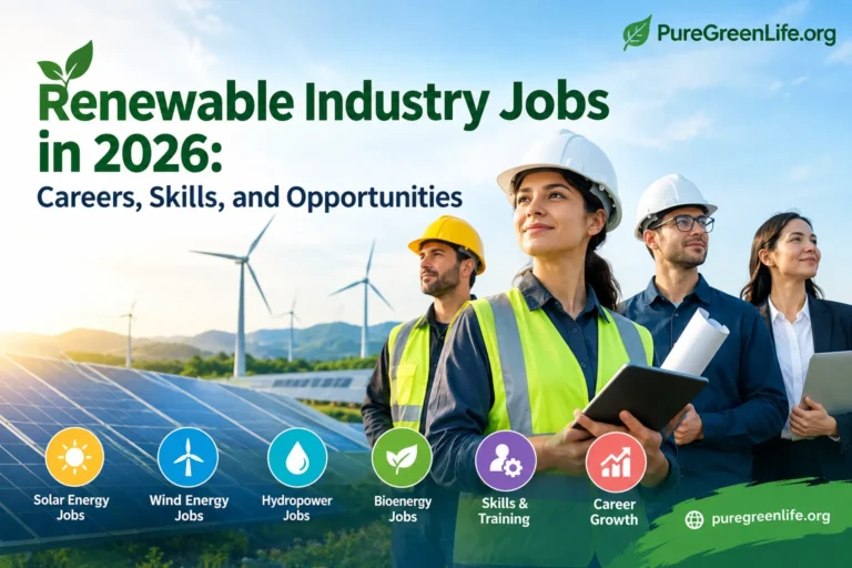 Renewable Industry Jobs in 2026: Careers, Skills, and Opportunities