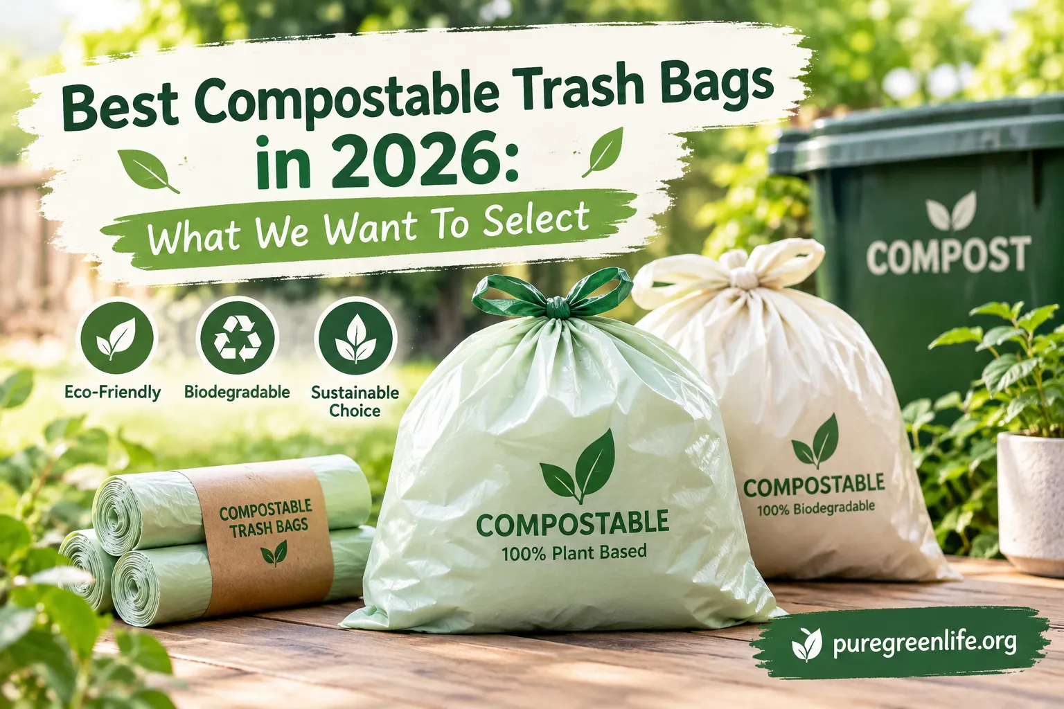 best compostable trash bags