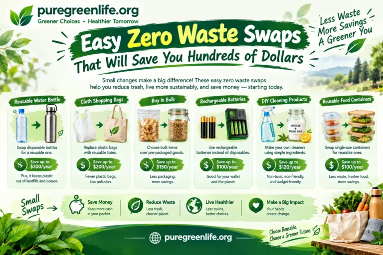 Easy Zero Waste Swaps That Will Save You Hundreds of Dollars