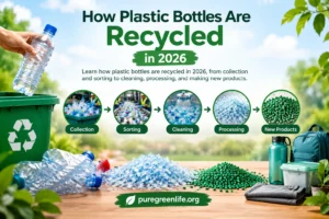 Plastic Bottles Are Recycled