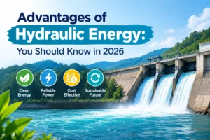advantages of hydraulic energy