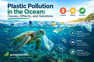 plastic pollution in the ocean