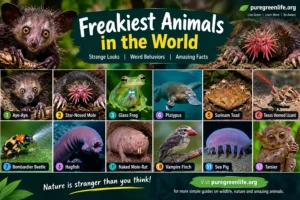 : freakiest animals in the world