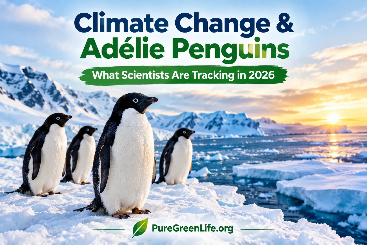 climate change Adélie penguins