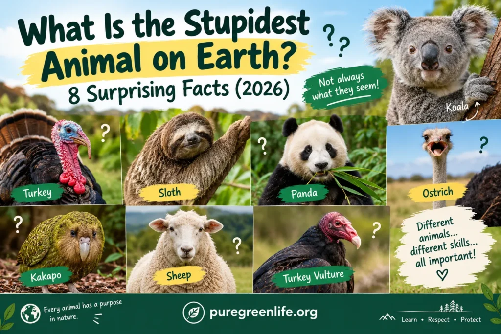 What Is the Stupidest Animal on Earth? 8 Animals People Often Misjudge in 2026